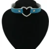 Bullet 69heart fitting - Choker, turquoise