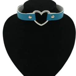 Bullet 69heart fitting - Choker, turquoise