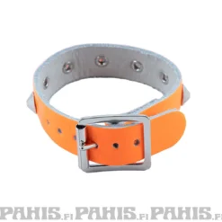 Bullet 69- Niittiranneke, 1 row conical, Fluorescent Patent Orange