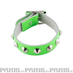 Bullet 69- Niittiranneke, 1 row conical, Fluorescent Patent Green
