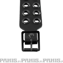 Bullet 69- Niittiranneke, 2 row eyelet, black