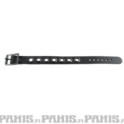 Bullet 69- Niittiranneke, 1 row eyelet, black