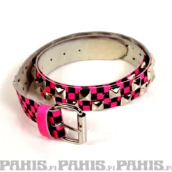 Bullet69 - Niittivyö, chequered pink