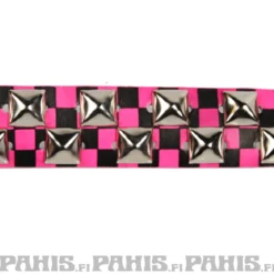 Bullet69 - Niittivyö, chequered pink