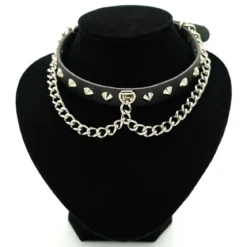 Bullet 691row conical and chain - Choker