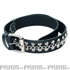 Bullet69 2row conical with chain - Nahkavyö