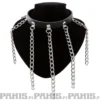 Bullet 69 1row hanging chains - Choker