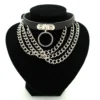 Bullet 691row overlapping chain - Choker