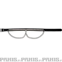 Bullet 691row small pyramid and chain - Choker
