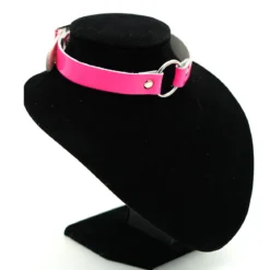 Bullet 691row small ring pink - Choker