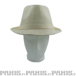 Bullet69- trilby hattu, white