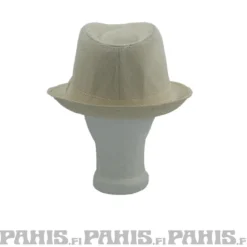 Bullet69- trilby hattu, white