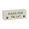 Cat Has Been Fed - käännettävä kyltti