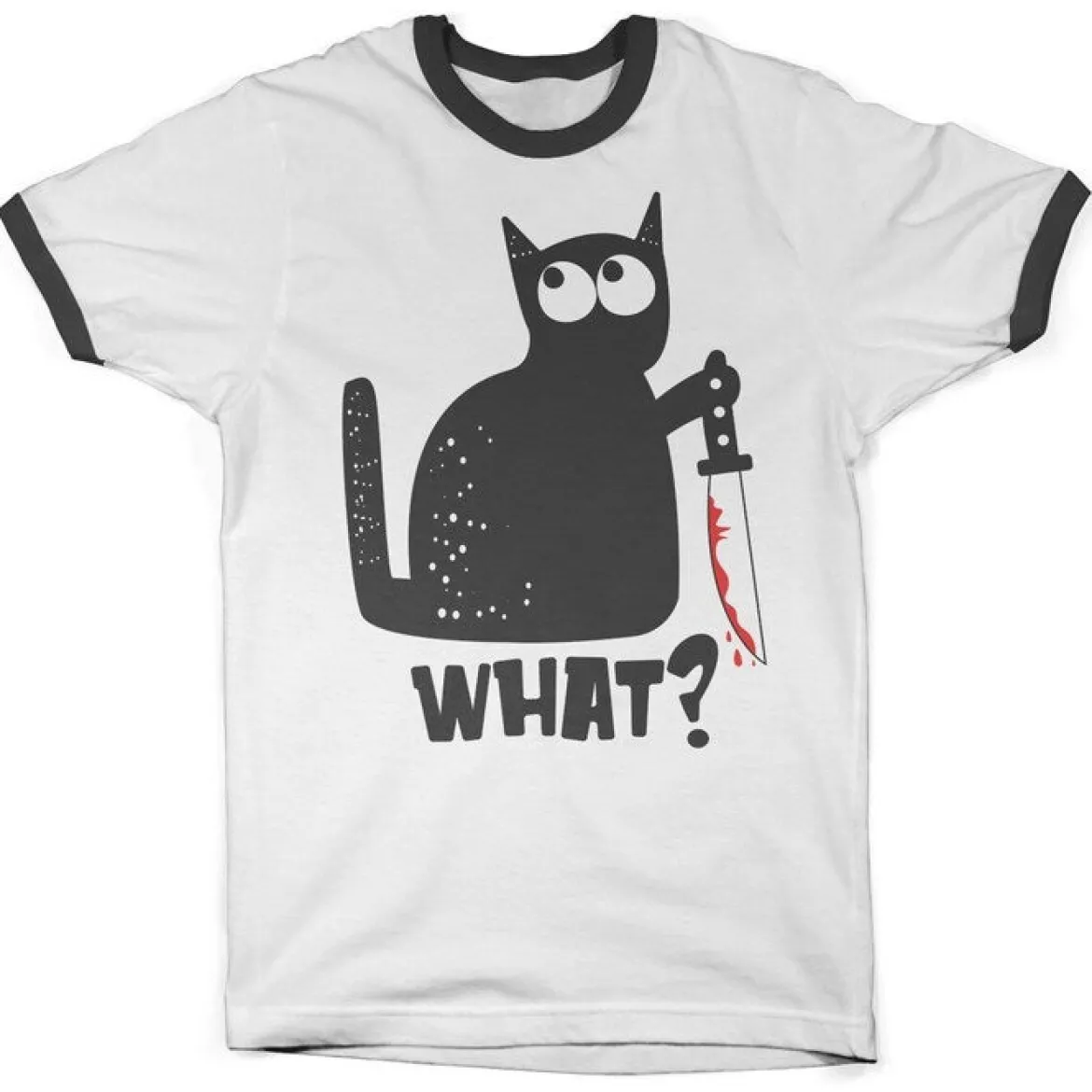 Cat say what - T-paita