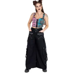 Chemial Black Josie - Housut, Musta