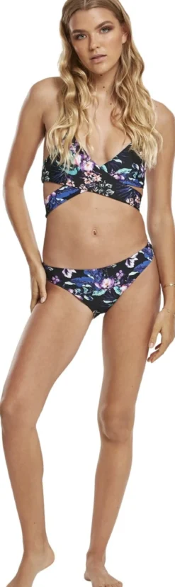 Classics Draped Pattern - Bikinit, lilac flower
