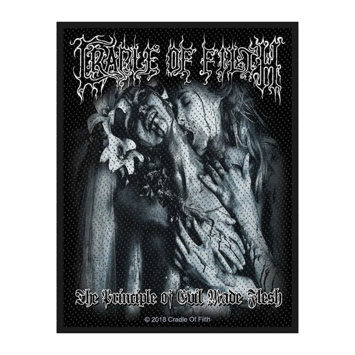 Cradle Of Filth 'Principle of Evil Made Flesh' - Kangasmerkki