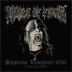 Cradle Of Filth Supreme Vampyric Evil - Kangasmerkki