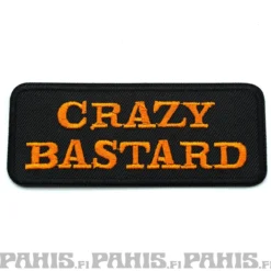 Crazy Bastard - kangasmerkki