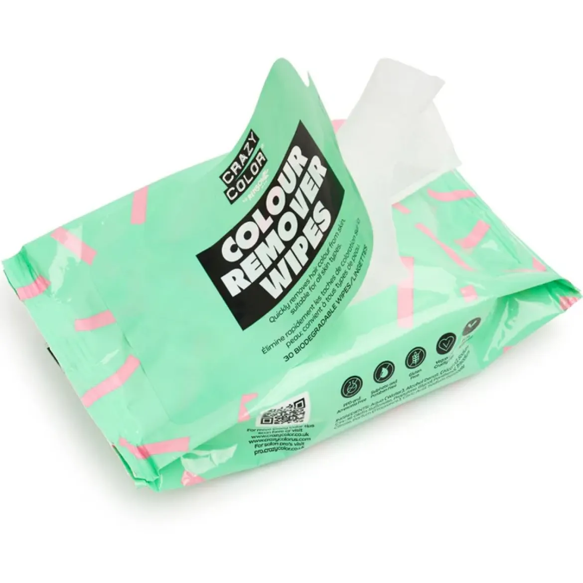Crazy Color - Colour Remover Wipes