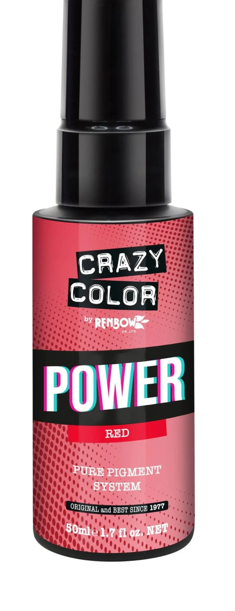 Crazy Color Power Pure Pigments Red - Väripigmentti