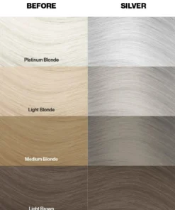 Crazy Color Silver - hiusväri, puolipysyvä