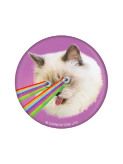 Crazy Laser Kitten - pinssi
