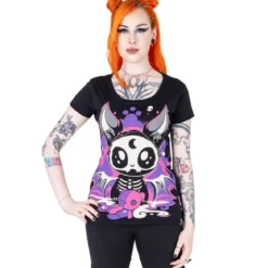 Cupcake Cult Bat Doll- T-paita