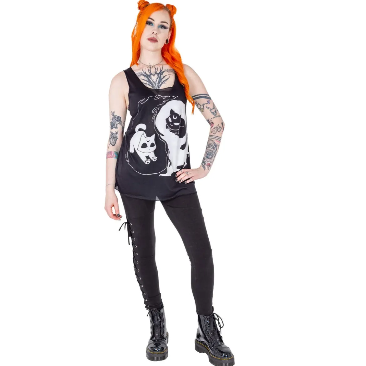 Cupcake Cult Ying Yang Cats - Toppi