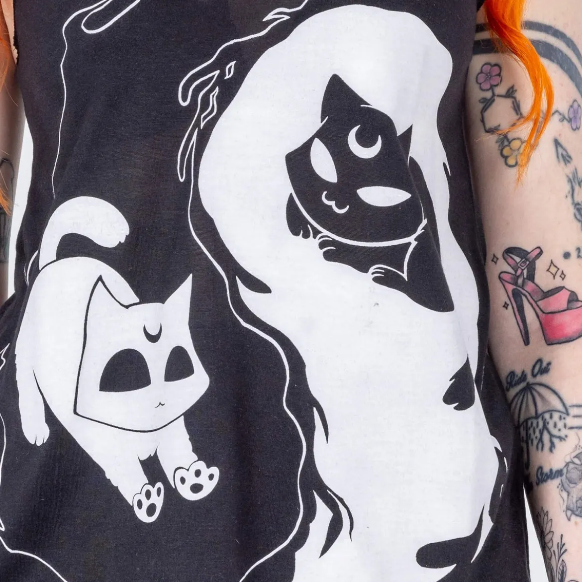 Cupcake Cult Ying Yang Cats - Toppi