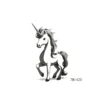 Cute unicorn - pieni siirtotatuointi