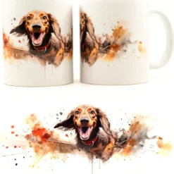 Dachshund Running -Muki