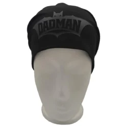 Dadman - Pitkä puuvillatrikoo pipo, musta, musta logo