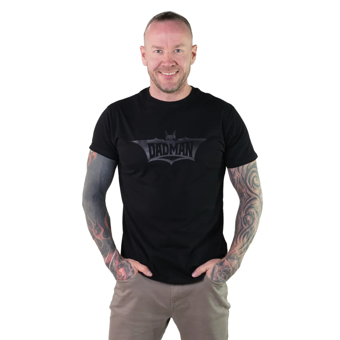Dadman - T-Paita, musta logo