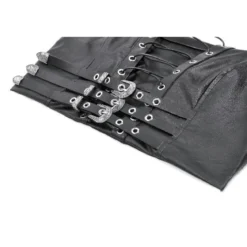 Dark in Love Beltet PU Corset - Toppi