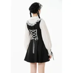 Dark In Love Dolly Lolita Ribbon - Mekko