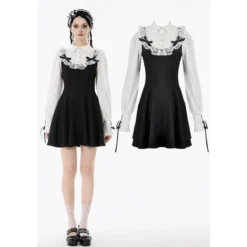 Dark In Love Dolly Lolita Ribbon - Mekko