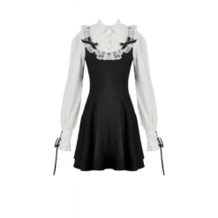 Dark In Love Dolly Lolita Ribbon - Mekko