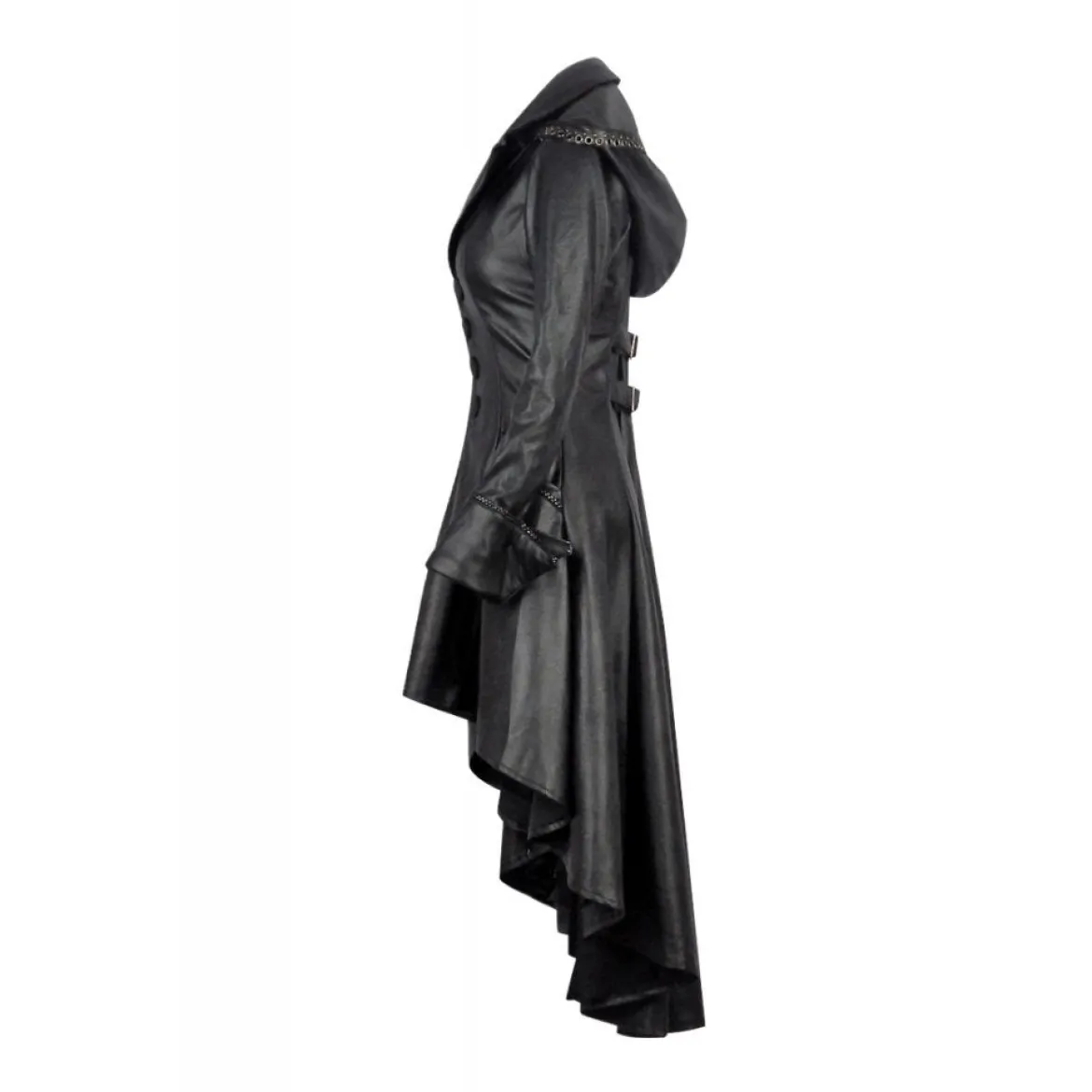 Dark In Love Gothic Dovetail - Keinonahkatakki