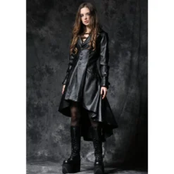 Dark In Love Gothic Dovetail - Keinonahkatakki
