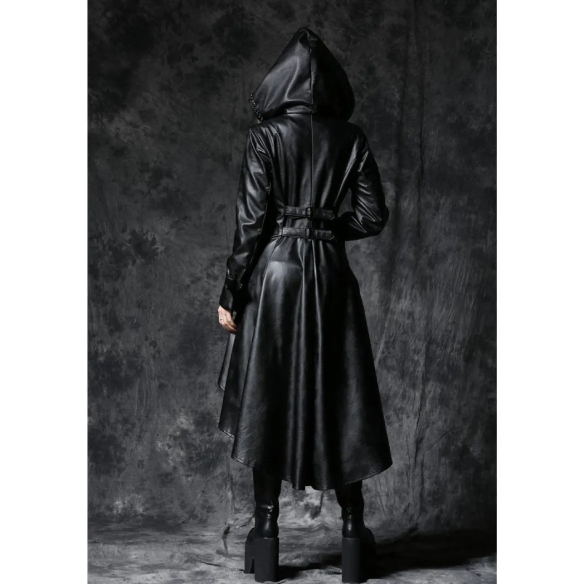 Dark In Love Gothic Dovetail - Keinonahkatakki