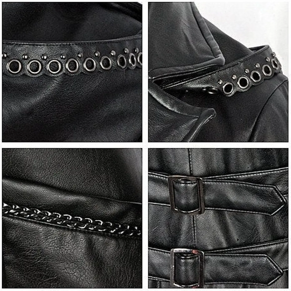 Dark In Love Gothic Dovetail - Keinonahkatakki