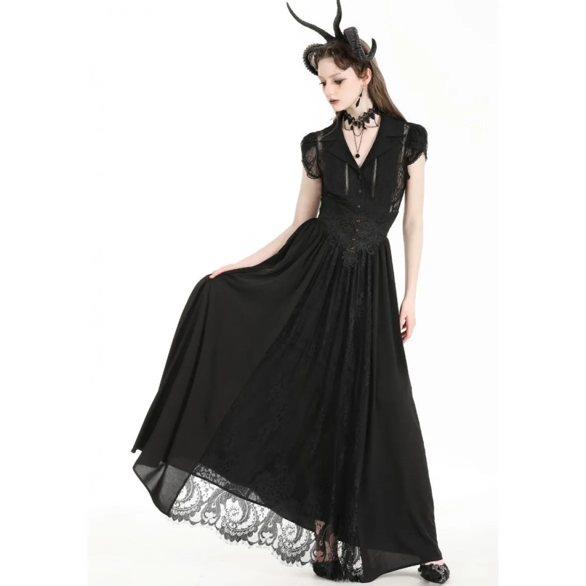 Dark in Love Gothic Heart - Maksihame
