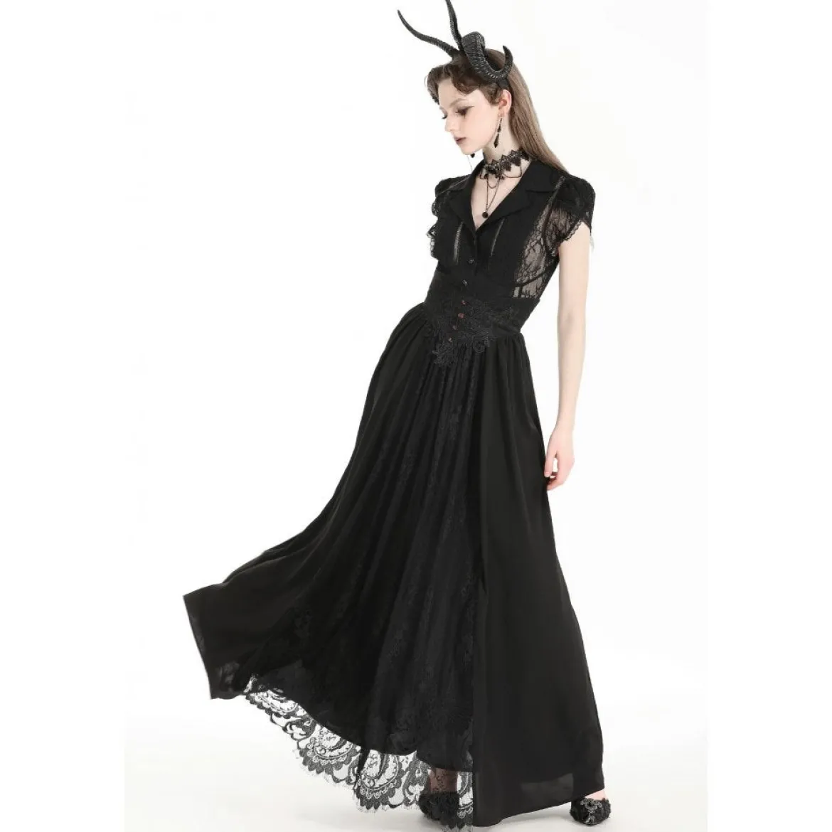 Dark in Love Gothic Heart - Maksihame
