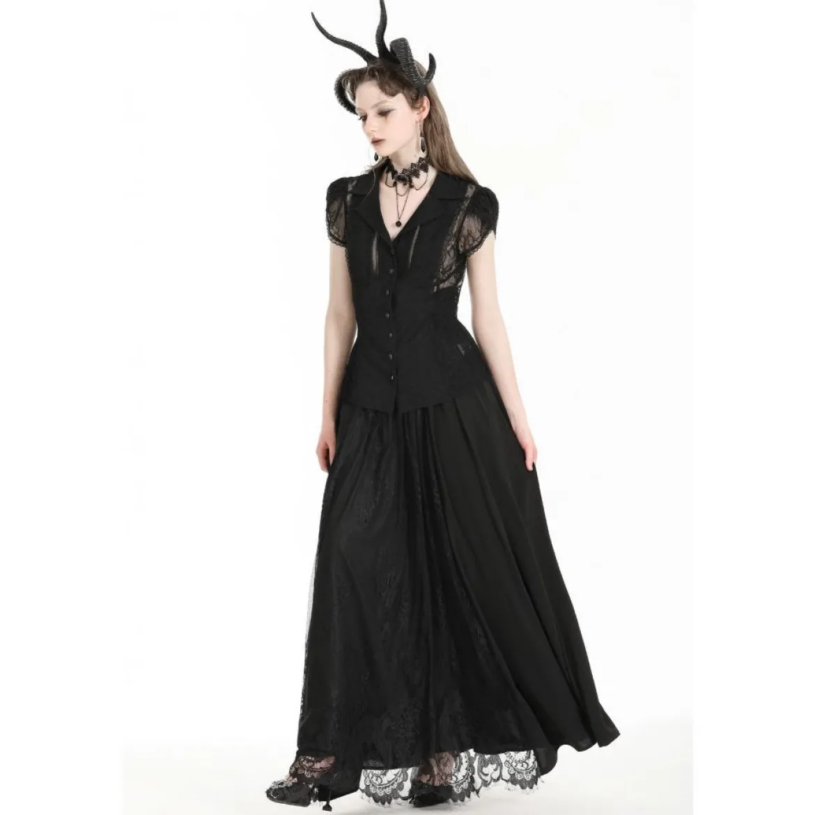 Dark in Love Gothic Heart - Maksihame