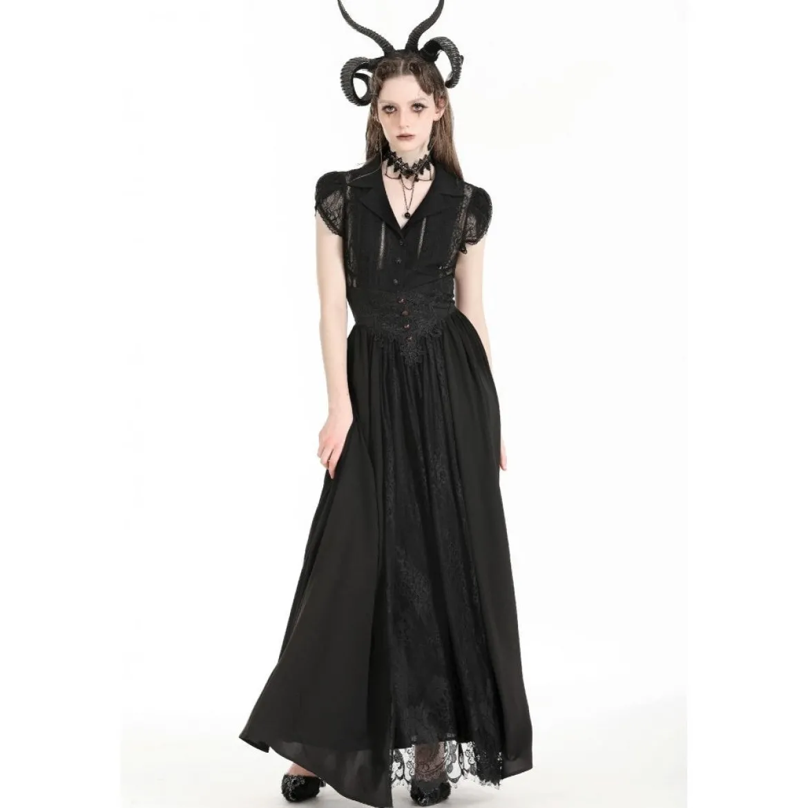 Dark in Love Gothic Heart - Maksihame