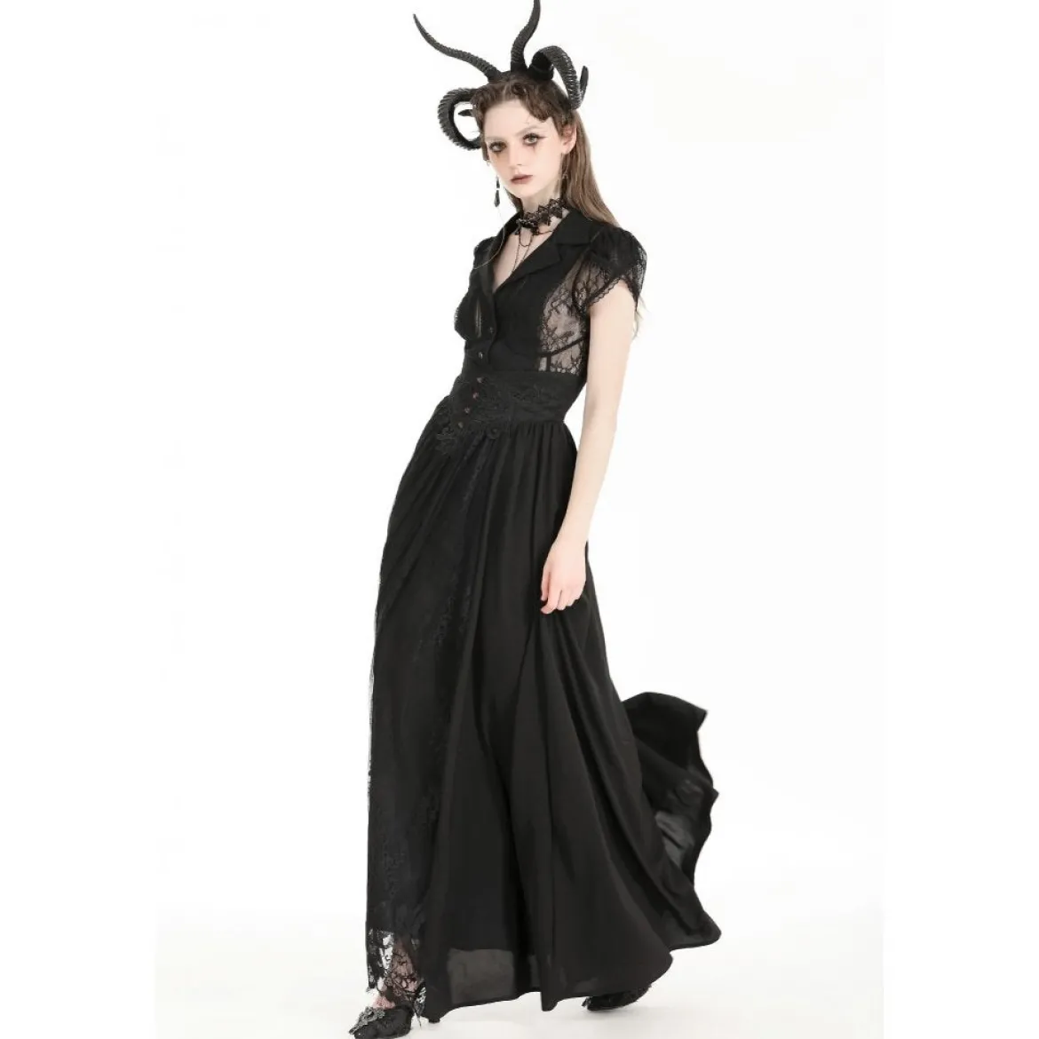 Dark in Love Gothic Heart - Maksihame