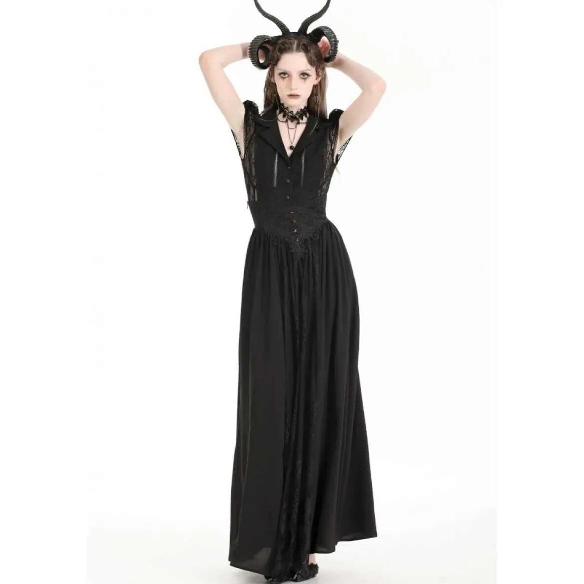 Dark in Love Gothic Heart - Maksihame