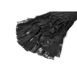 Dark In Love Gothic Lace Layered High-low - Mekko