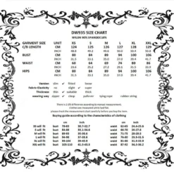 Dark In Love Gothic Lace See-trough waist - Mekko
